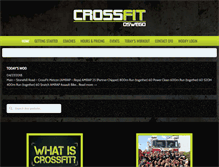 Tablet Screenshot of crossfitoswego.com